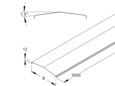 Niedax Deckel            MTCC 150/7.5° F 