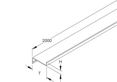 NIED Kunststoff-Trennsteg         TPK 50 