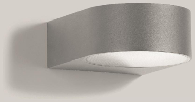 BEGA Wandleuchte silber 3000K   33224AK3 