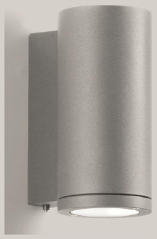 BEGA Wandleuchte silber         24034AK4 