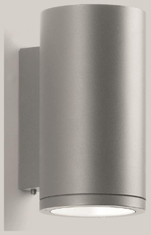 BEGA Wandleuchte silber 3000K   24035AK3 