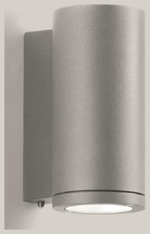BEGA Wandleuchte silber 3000K   24034AK3 