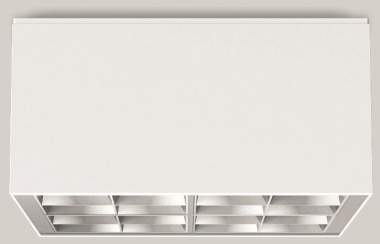 BEGA Deckenaufbauleuchte weiß   24059WK3 
