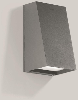 BEGA Wandleuchte silber 3000K   33816AK3 