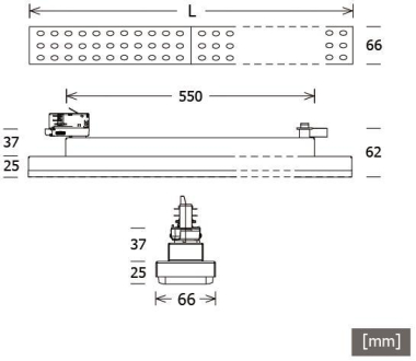 LTS LUZ-T14   LUZ-T14 103.830.60 schwarz 
