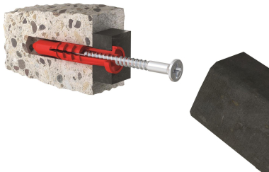 RED Schlag-Nagel-Schraubdübel 