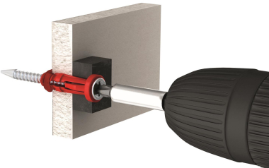 RED Schlag-Nagel-Schraubdübel 