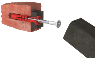 RED Schlag-Nagel-Schraubdübel 