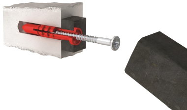 RED Schlag-Nagel-Schraubdübel 