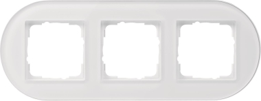 GIRA 0213130 Abdeckrahmen 3fach Studio 
