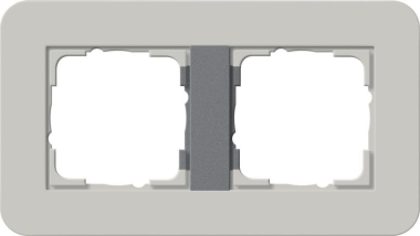 GIRA 0212422 Abdeckrahmen 2fach E3 