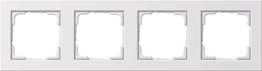 GIRA 021429 Abdeckrahmen 4fach E2 