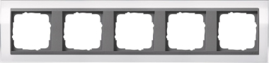 GIRA 0215728 Abdeckrahmen 5fach Zwischen 