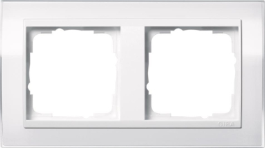 GIRA 0212723 Abdeckrahmen 2fach Zwischen 