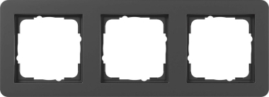 GIRA 0213153 Abdeckrahmen 3f Gira E1 