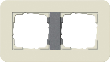 GIRA 0212427 Abdeckrahmen 2fach E3 