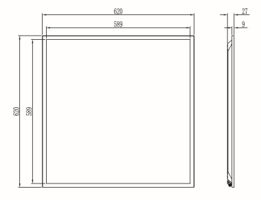 Lichtline LED-Panel         626240301001 