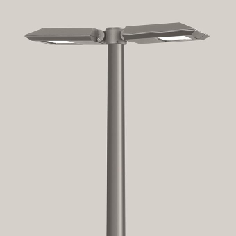 BEGA Aufsatzleuchte silber      99528AK4 