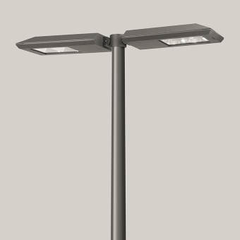 BEGA E-Aufsatzleuchte silber    99532AK4 