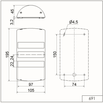 Werma FlatSIGN Dauerton         69140068 