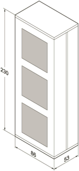 FF GEHAEUSE GIRA PROFIL  1385EG3-7--0400 