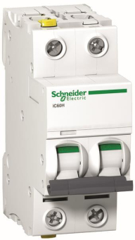 Schneider LS-Schalter iC60H 2p  A9F07202 