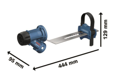 Bosch Staubabsaugung GDE max 
