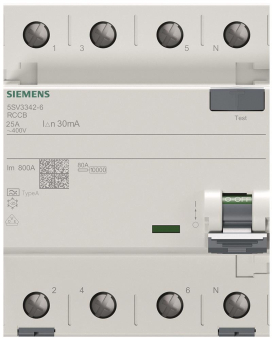 Siemens FI-Schalter 4x25A       5SV33426 