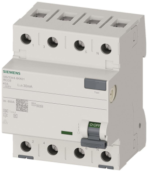Siemens FI-Schutzschalter  5SV3344-6KK01 