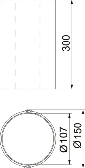 OBO CTS 12300 Rohrschale 