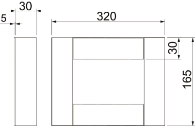 OBO BSKH-E091026 Endstück f.BSKH I90/E30 