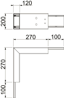 OBO PLM EC 1220 FS Außeneck 