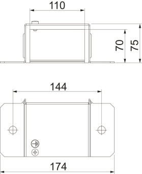 OBO BSKM-VK 0711 Endstück 70x110 St FS 