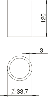 OBO DHI 120 Distanzhülse f.isolierte 