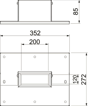 OBO PLM WC 1220 RW Wandanschlusskragen 