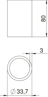 OBO DHI 080 Distanzhülse f.isolierte 