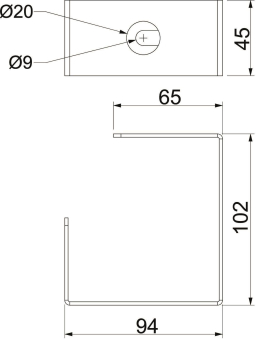 OBO PLM CB 1220 FS Kabelbügel 