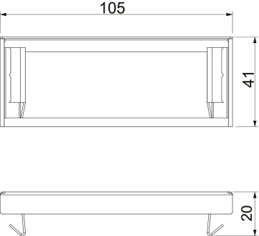 OBO PLM EP 0410 RW Endstück 
