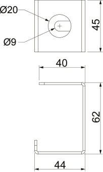 OBO PLM CB 0810 FS Kabelbügel 