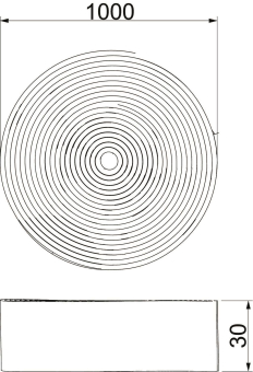 OBO PMB-GS Dämmstreifen intumeszierend f 