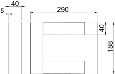 OBO BSKH09-E1021 Endstück f.BSKH09-K1021 