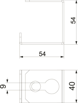 OBO BSKM-BD 0711 Installationsbügel 