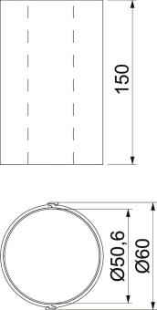 OBO CTS 06150 Rohrschale 
