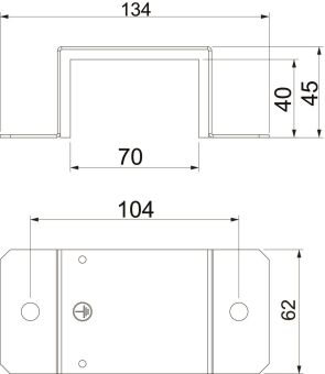 OBO BSKM-VD 0407 RW Verbinder m.Dichtung 