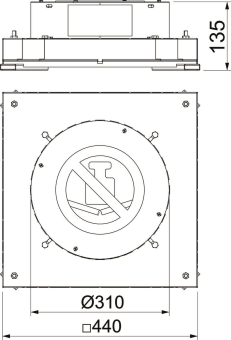 OBO IBD 35038 R9 Im-Beton-Dose f.GESR9 
