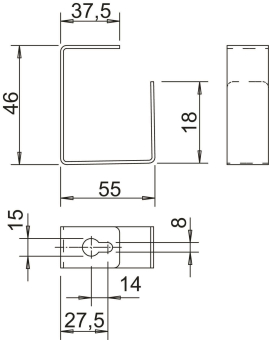 OBO BSK-B0511 Trennbügel 
