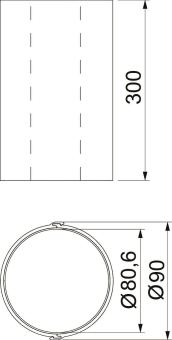 OBO CTS 09300 Rohrschale 