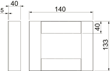 OBO BSKH09-E0506 Endstück f.BSKH09-K0506 