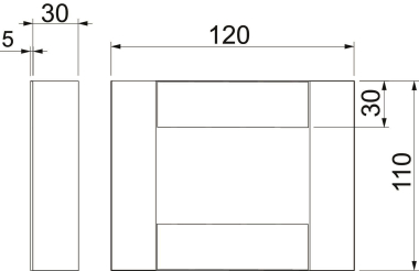 OBO BSKH-E090506 Endstück f.BSKH I90/E30 