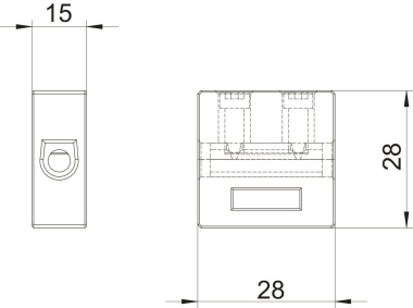 OBO TK 16 Keramikklemme f.FireBox T 16 